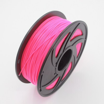 Glowing PETG 1.75MM 1kg 3d printer filament: Red