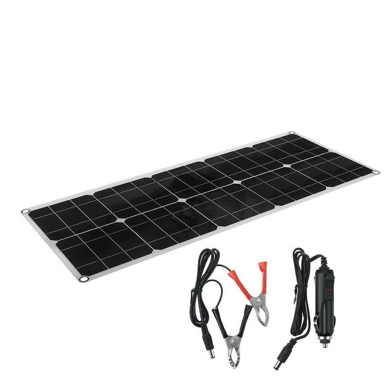 Solbatteripanel dobbelt usb 18v/5v+10/20/30/40a/50a solcelle regulator controller til udendørs campingbil båd solbatteri