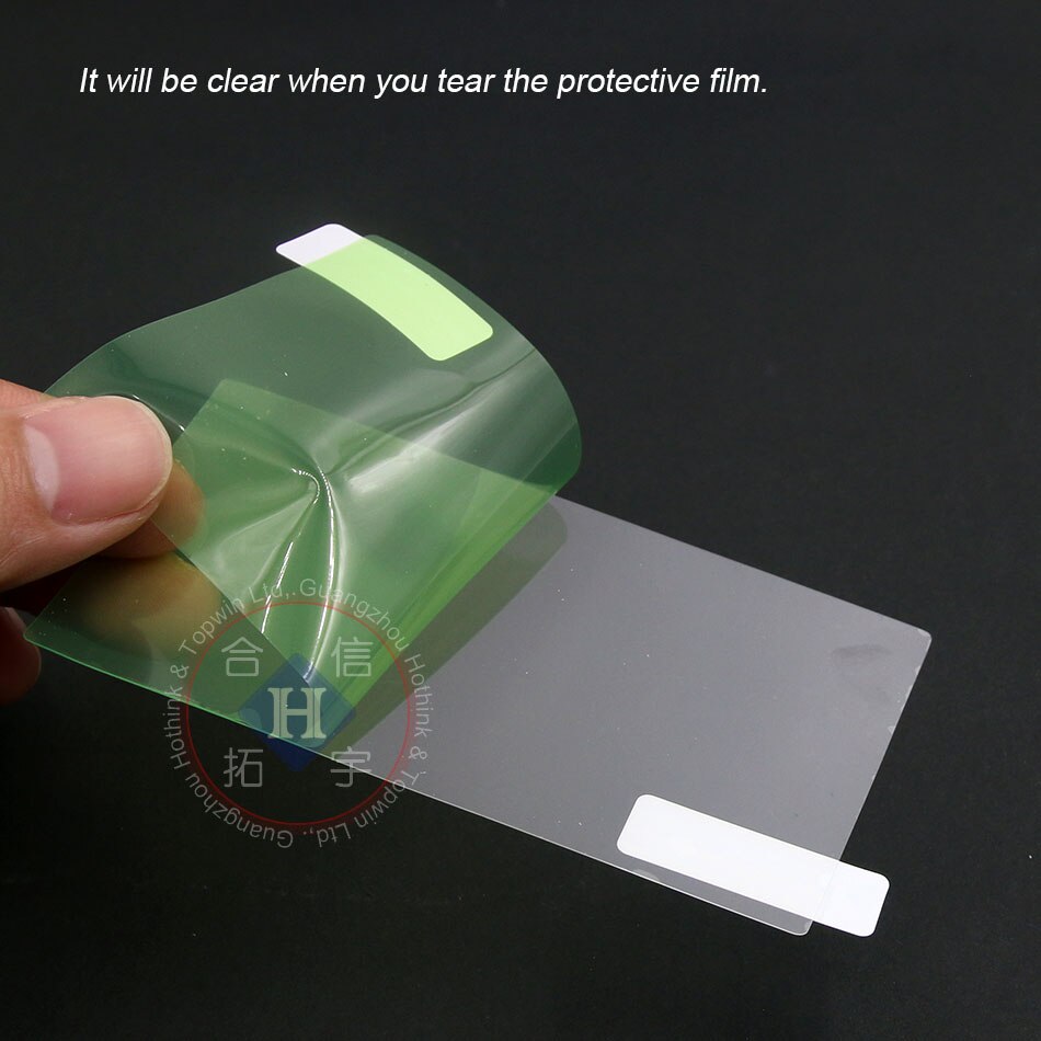 Protector de pantalla LCD HOTHINK 100 unids/lote transparente superior + inferior para Nintendo 3DS XL/3DS LL