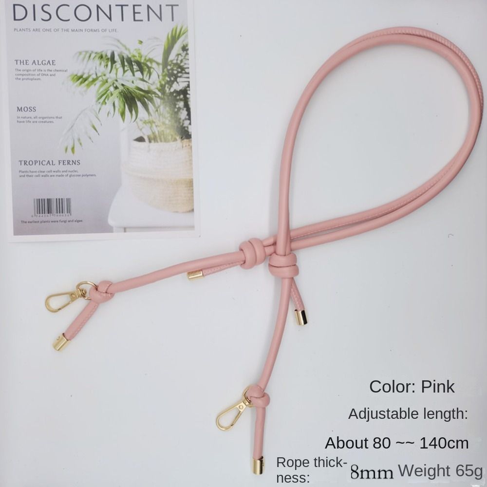 Regulowany pasek do torebki Nowy wymienny pasek do torebki Pasek do torebki Crossbody Skórzane części do toreb DIY Regulowana długość paska 80-140 cm: Srebrny