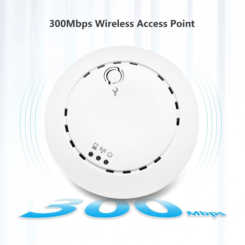 Cioswi 300Mbps OpenWRT Ceiling-mount Wireless Access Point Wifi Extender Wifi booster 802.11N/B/G for Large Wireless Deployments