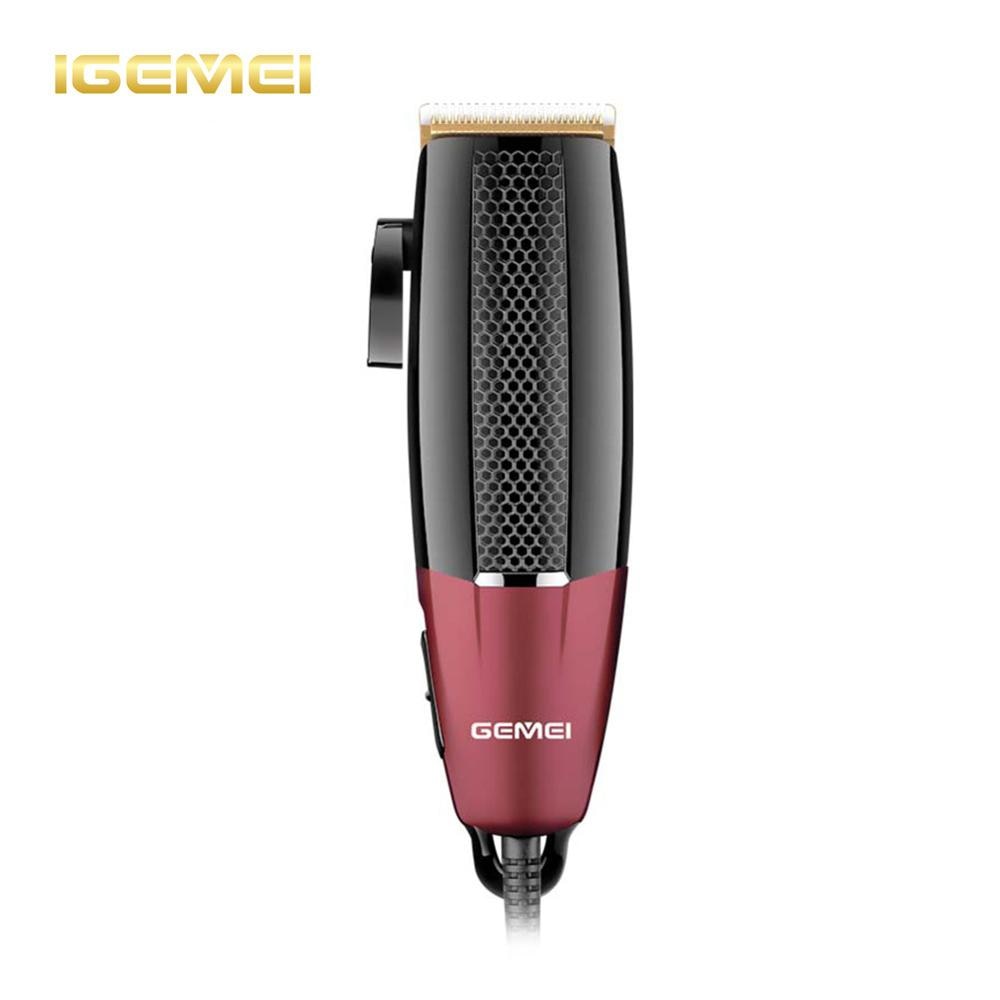Cortadora de pelo IGEMEI para barbería, cortadora de pelo para hombres, cortadora eléctrica, Máquina para cortar cabello con corte de pelo