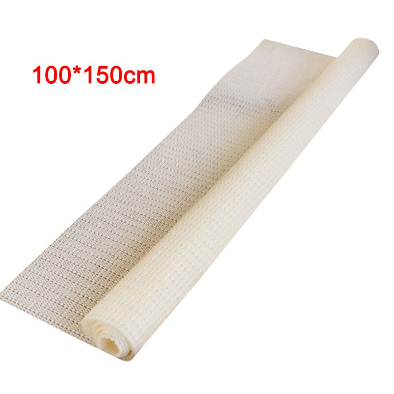 Newest Anti-Slip Mat Underlay Protection for Carpets Rug Gripper Anti Slip Rug Mat: 100x150cm
