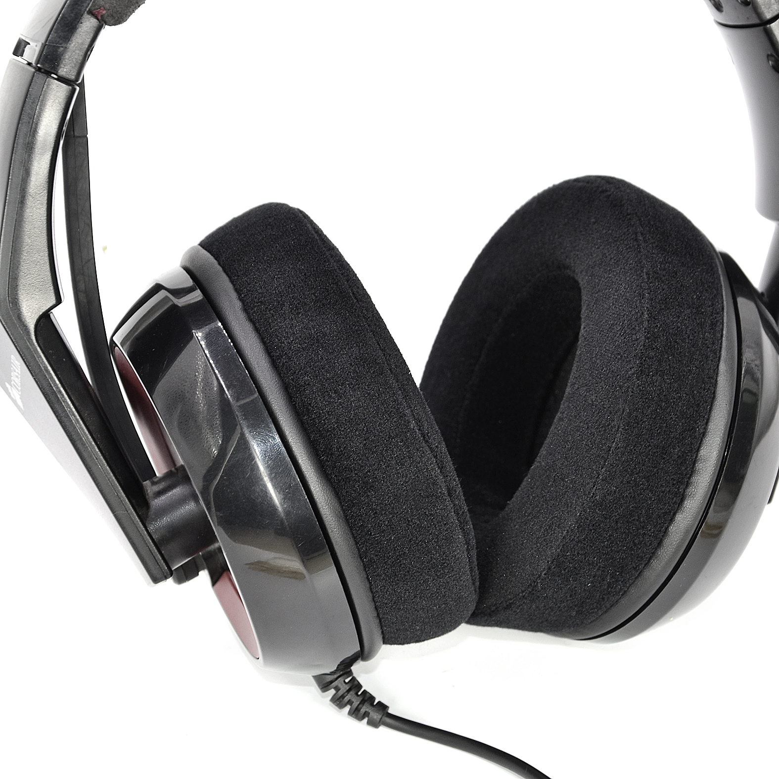 Oreillettes pour casque Audio Technica ATH M20X M30X M40X M40FS M50X, coussinets d'oreille en velours