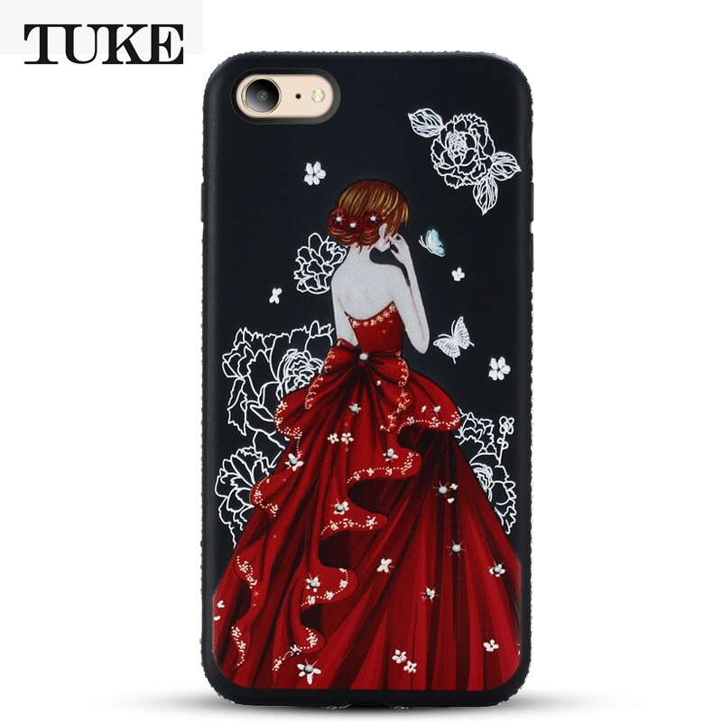 Voor IPhone SE Case Voor IPhone 5 5S Case Luxe Schoonheid Meisje Strass Ultra Dunne Siliconen Beschermhoes Case Voor IPhone 5 SE 5 s: E