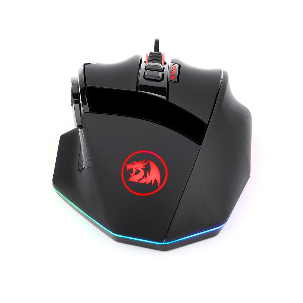 Redragon M801-RGB Gaming Mouse 12400DPI RGB Backlit For Windows PC gamers