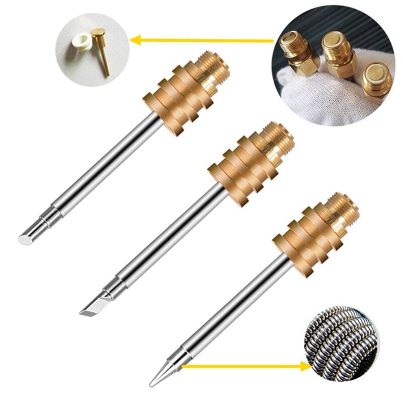510 Interface Soldering Iron Tip USB Wireless Soldering Station 30W Soldering Iron Tip Replace the Heating Core