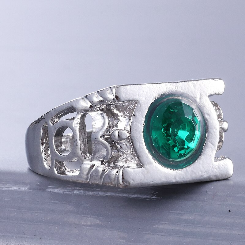 Mode-sieraden Charm Green Lantern Ring Voor Mannen En Vrouwen