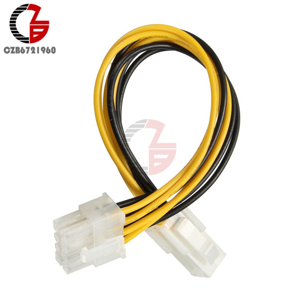 20 Cm 4 Pin Vrouw Naar Man 8 Pin Atx Eps 12 V Connector Adapter Pcie Gezamenlijke Kabel