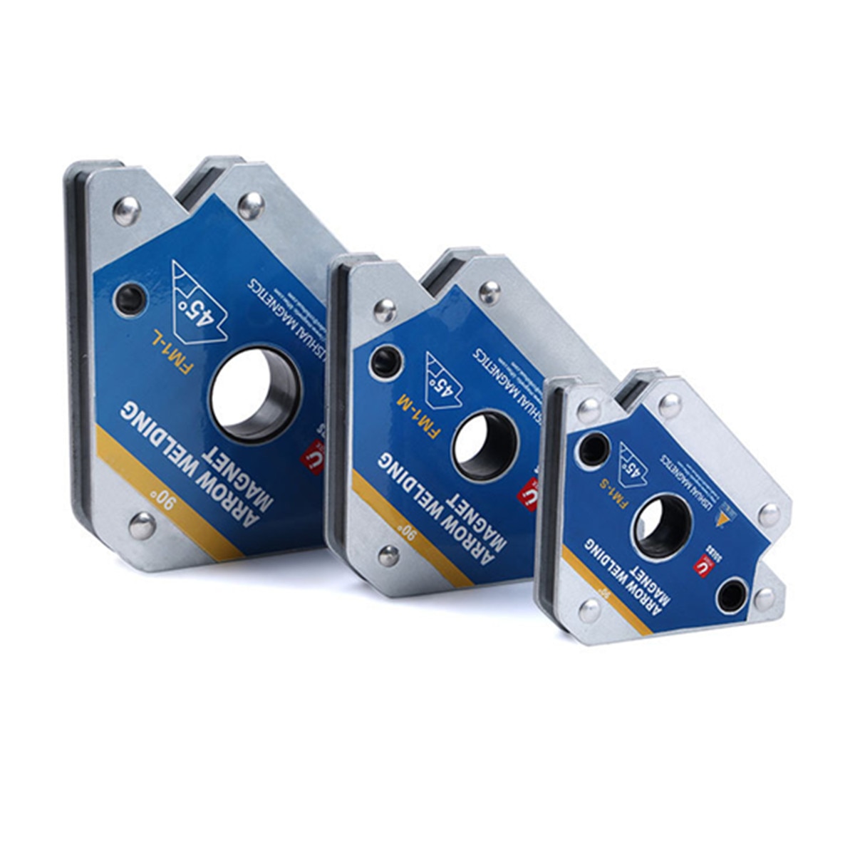 Multi-winkel Schweißen Magnet Magnetischer Halfter Pfeil Klemme 45 ° /90 °/ 135 ° für Schweißen Magnet 55LBS 110LBS 165LBS Eisen Werkzeuge