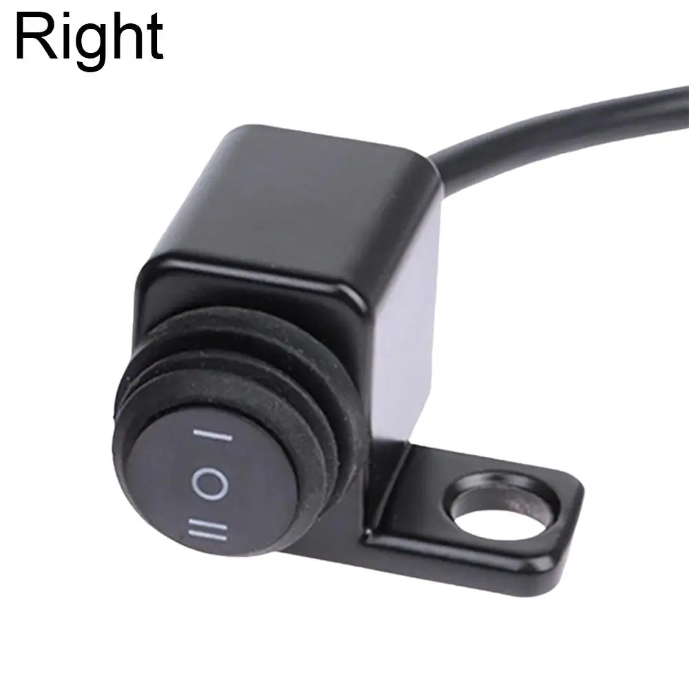 Universal Roller Motorrad Lenker Schalter Nützliche Taste Nebel Praktische Controller Control Licht Signale Licht 3-weg W0q9: Dark Grau