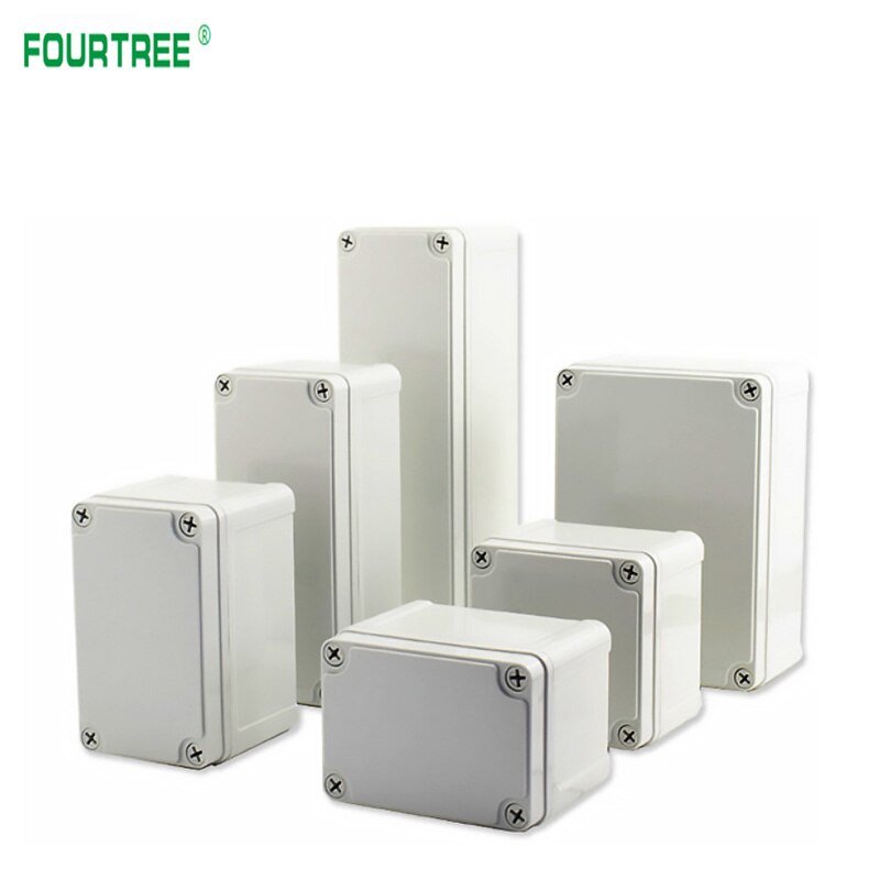IP67 Waterproof Plastic Enclosure Box Electronic ABS Material Outdoor Junction Box Electrical Project Instrument Case DIY