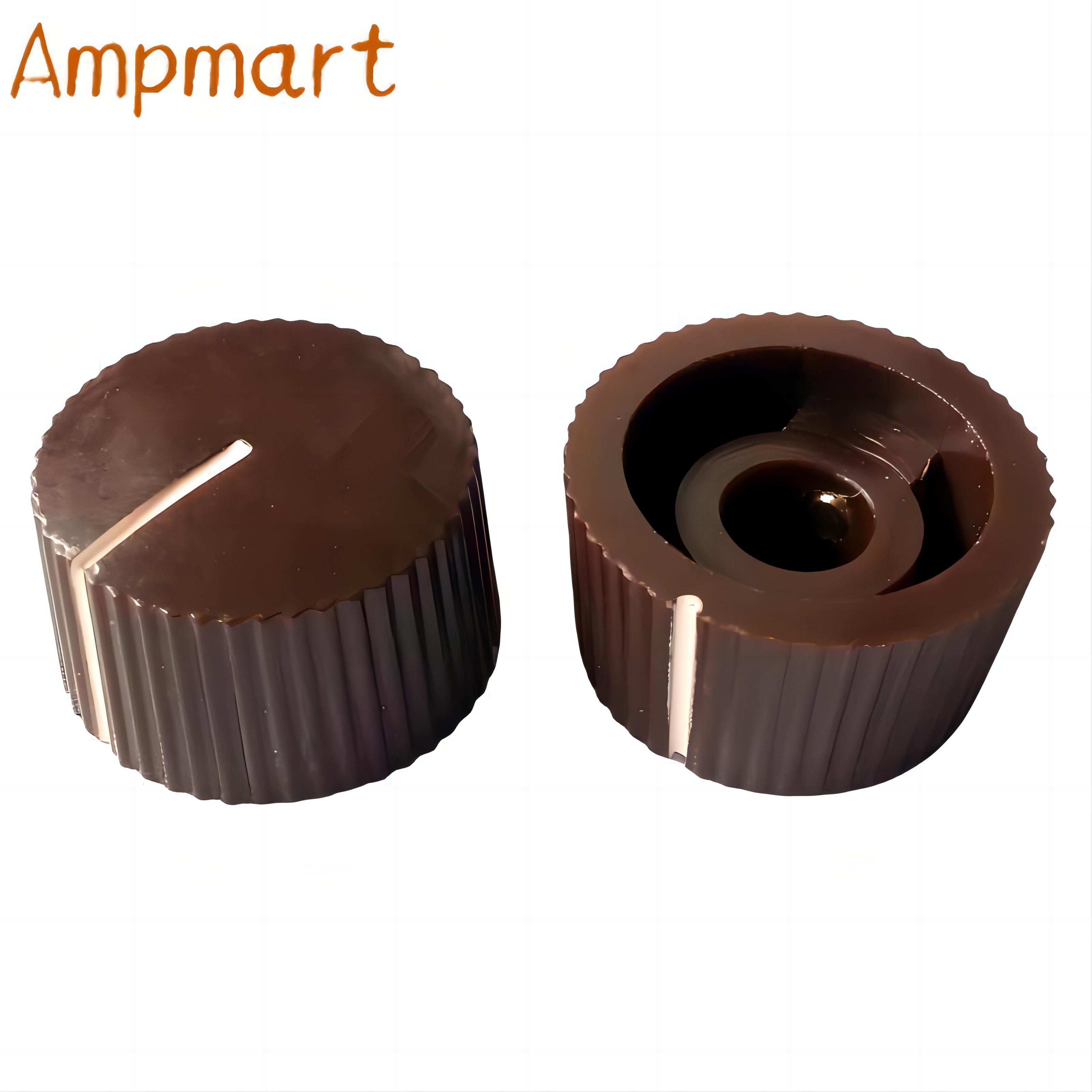 20X12MM Circular Plastic Knob, Guitar Effector Knob, Potentiometer Switch Knob, HIFI Volume Adjustment Knob, Inner Hole: 6.4MM: Silver