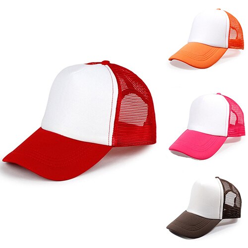 Unisex Trucker Cap Baseball Mesh Adjustable Hats