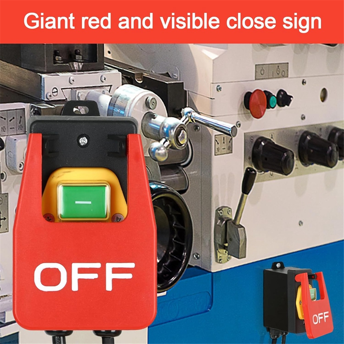 220v enfas på/av-brytare, säkerhetsbrytare, nollspänningsbrytare med uttag, nödstoppbrytare eu-kontakt