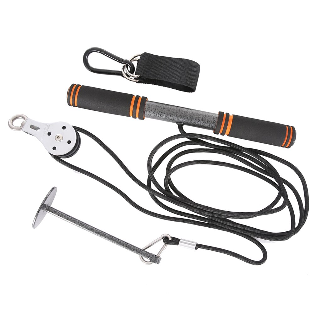 J Bryant Fitness Weerstand Band Handvat Kabel Machine Bevestiging voor Katrol Machine Heavy Duty Metalen D Handvat Aluminiumlegering Handvat Grips Duurzaam Workout Handvat Katrol LAT Pulldown Systeem
