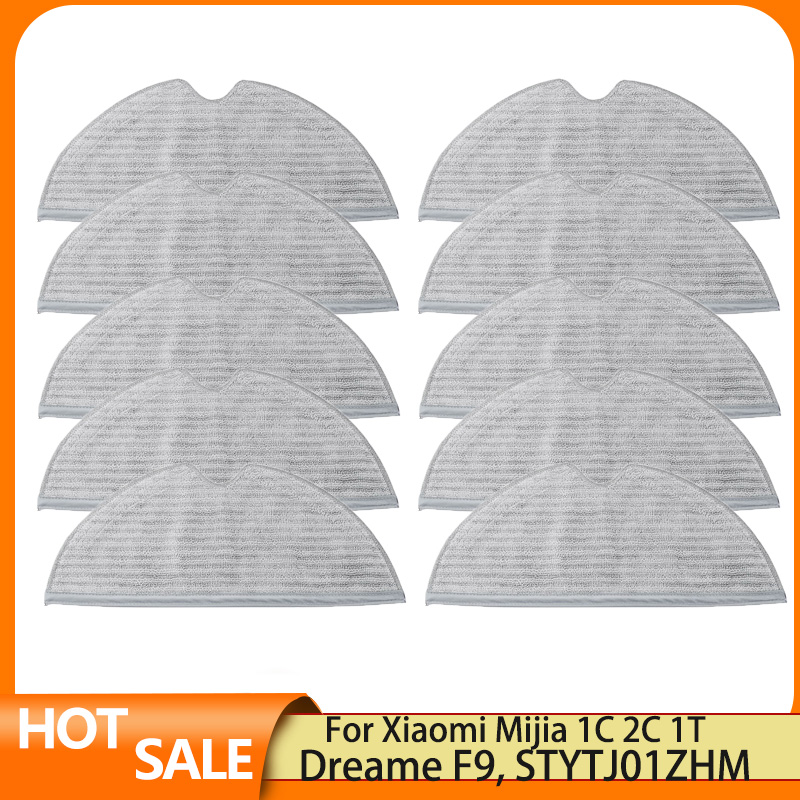 Kompatibel Für Dreame F9, Xiaomi Mijia 1C 2C 1T STYTJ01ZHM Ersatz Zubehör Wichtigsten Seite Pinsel Hepa-Filter Mopp Tuch teile: Orange
