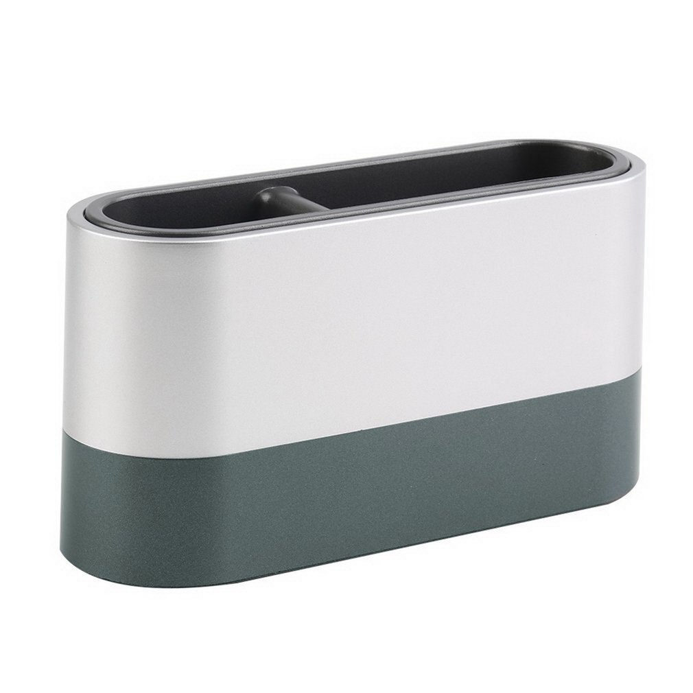 Multifunctional Digital Snooze Alarm Clock with Pen Holder Calendar Temperature Display Grey Color Shippingdiscount