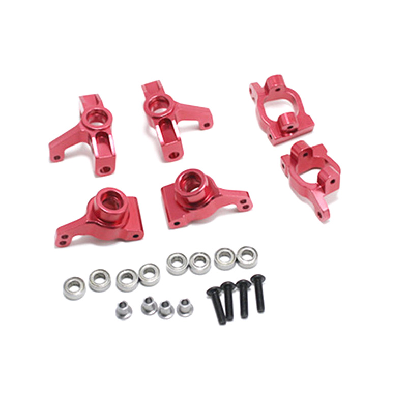 Front wheel seat, rear wheel seat, c-shaped seat, rc car accessory set for wltoys 144001 1:14 remote control vehicle