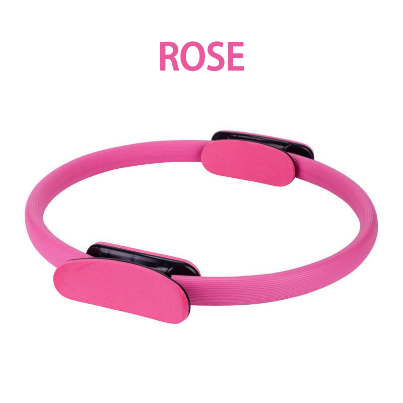 Yoga Fitness Pilates Ring Yoga Ring Open Rug Ring Magische Ring Bekkenbodem Spiertraining Yoga Benodigdheden Pilates Ring: Black