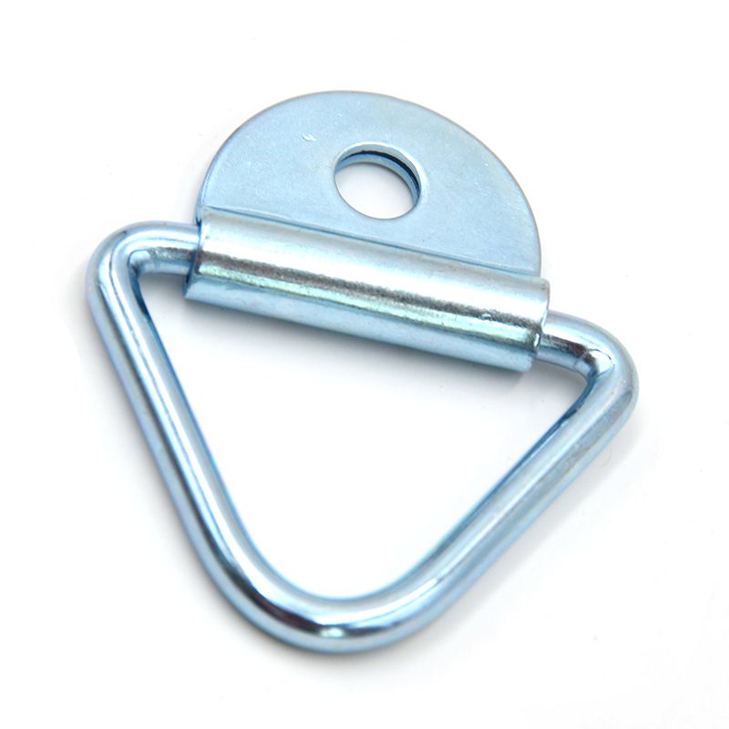 80 x 66mm Tie Down Lashing Ring Zinc Plated Hitch Mooring Ring For Van Boat Horse Box Truck Trailer