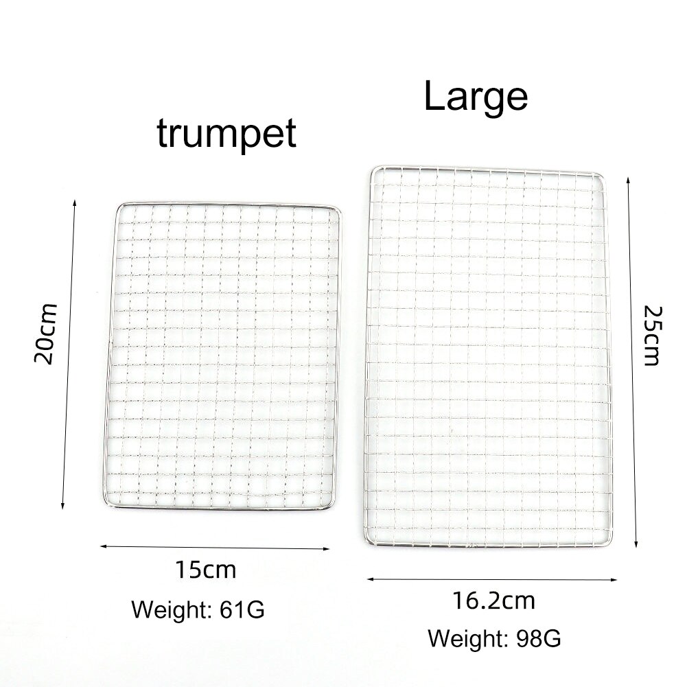 Non-stick Barbecue Grilling Mesh Grid Shape BBQ Mat Reusable Heat Resistance Smoker Grill Pad Liner Camping Picnic Supplies