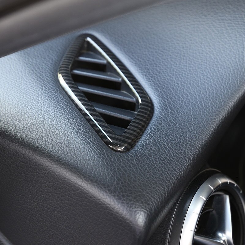 Abs Armaturenbrett Klimaanlage entlüften trimmen für Mercedes Benz Cla Gla Klasse W117 X156 Schwarz