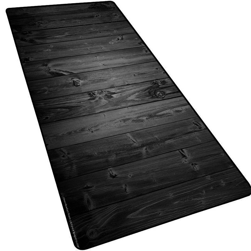 MRGBEST-almohadillas estampadas de madera para jugadores, alfombrilla de ratón Gaming XL, antideslizantes, Accesorios para ordenador de escritorio: 400X800X2MM