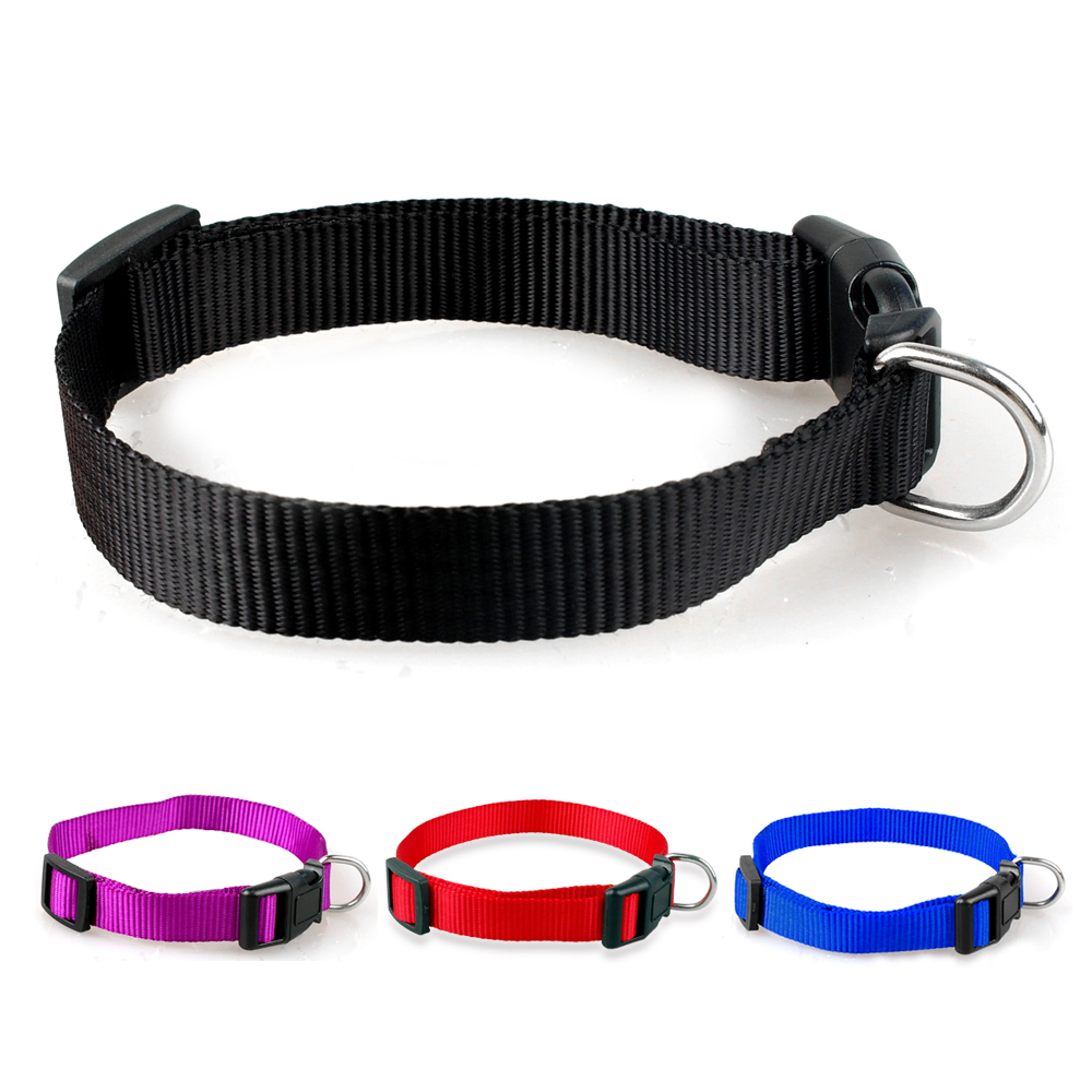 Dog Collar for Small Dogs Nylon Dog Collar Puppy Cat Collars Adjustable for Chihuahua Pug French Bulldog XS S M L