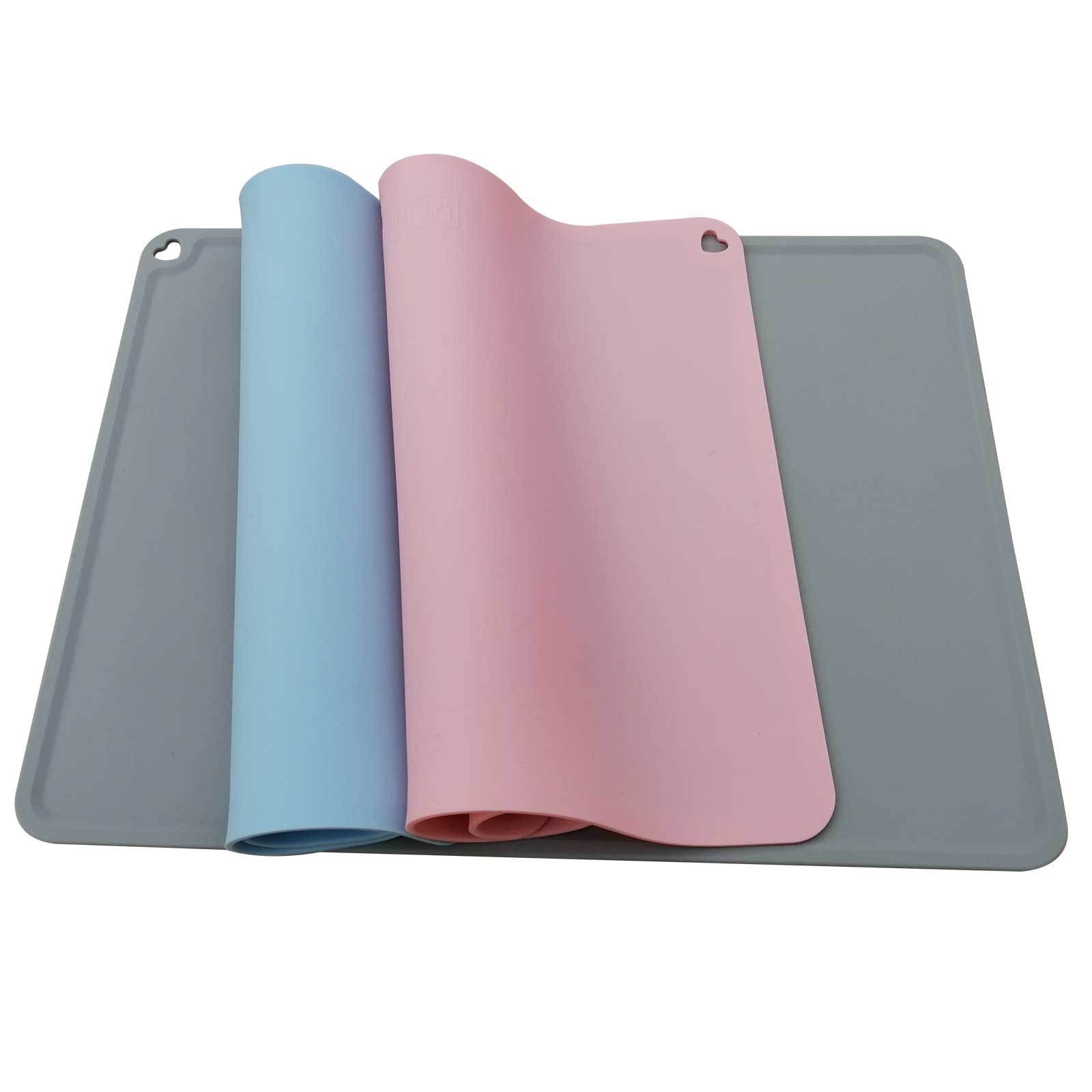 Food Grade Siliconen Placemat Voedsel Matten Waterdicht Anti Slip Lekvrij Tafel Mat Huisdier Voedsel Pads Coaster Keuken Accessaries