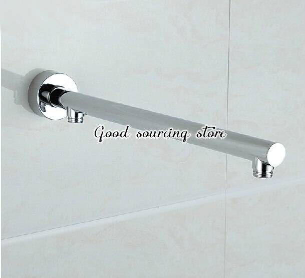 product! messing 40 cm douche arm met douche arm holder