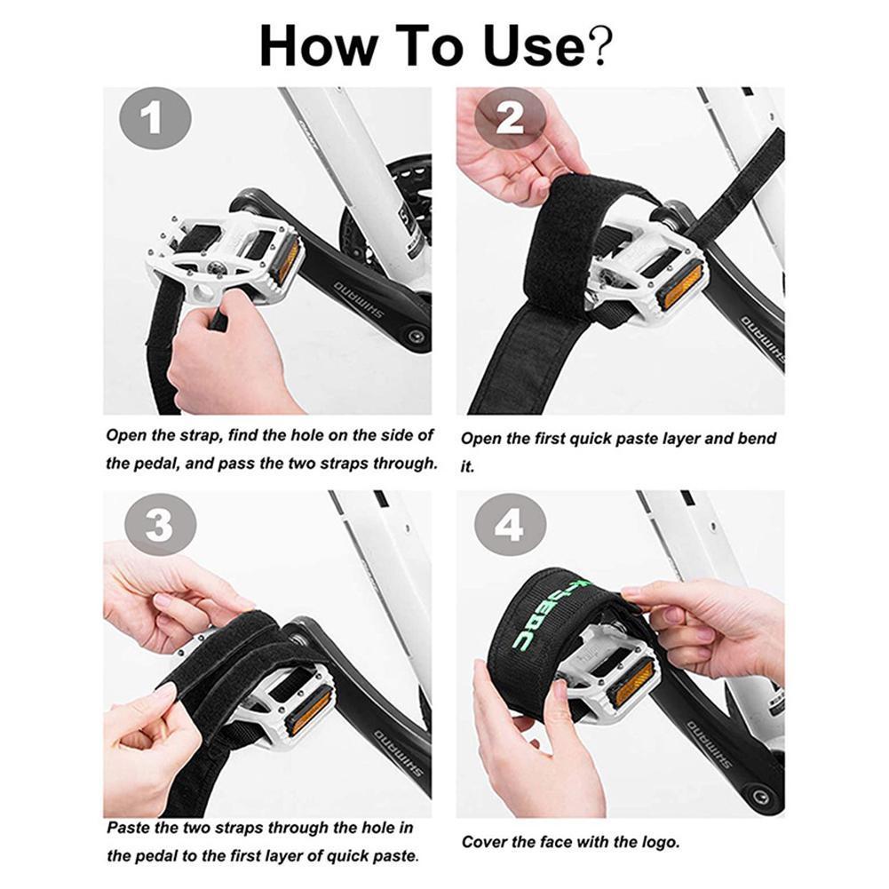Anti-slip Fixie Cover Bicycle Tool Fixed Gear Pedal Tape Foot Strap Bike Belt Bicycle Pedal Strap