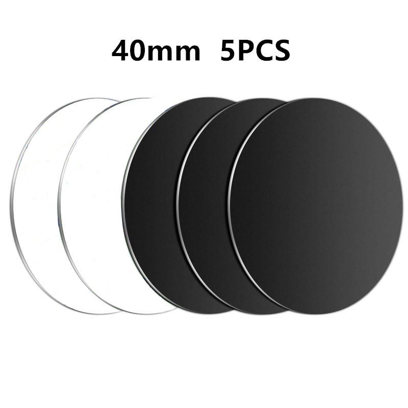 Magnetic Metal Plate For Magnetic Car Phone Holder Stand Universal Iron Sheet Sticker Stand Mobile Phone Magnet Holder Mount: Golden