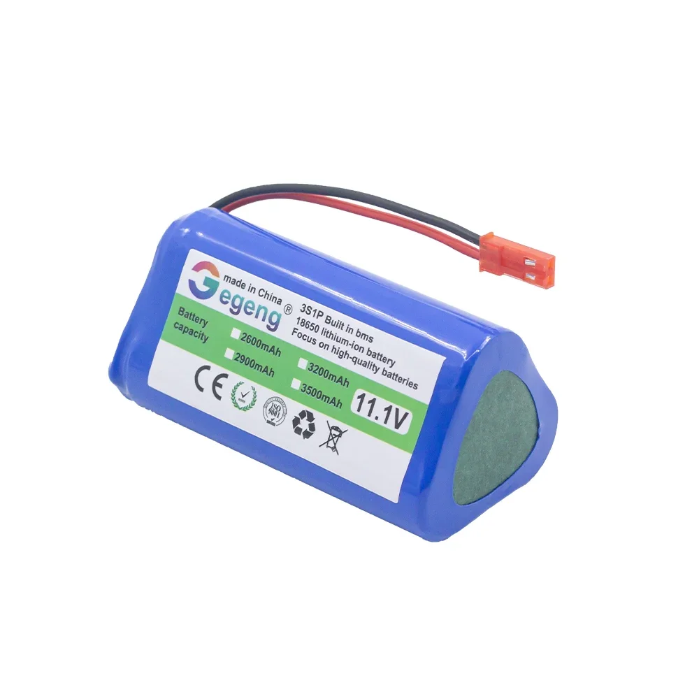 GEGENG 3S1P 11.1V/10.8V 3200mAh For CECOTEC For CONGA Slim 890 Deebot Deeeo sweeper CEN330 Ecovacs ilife V1 V3 li-ion battery