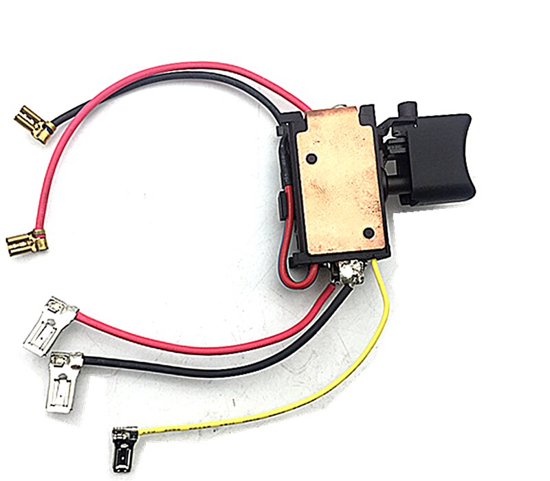 Interruptor original genuino para Makita 638887-6, HP457D, DF457DWE, DF457D, HP347D, DF347D, HP457, DF347DWE, taladro destornillador inalámbrico