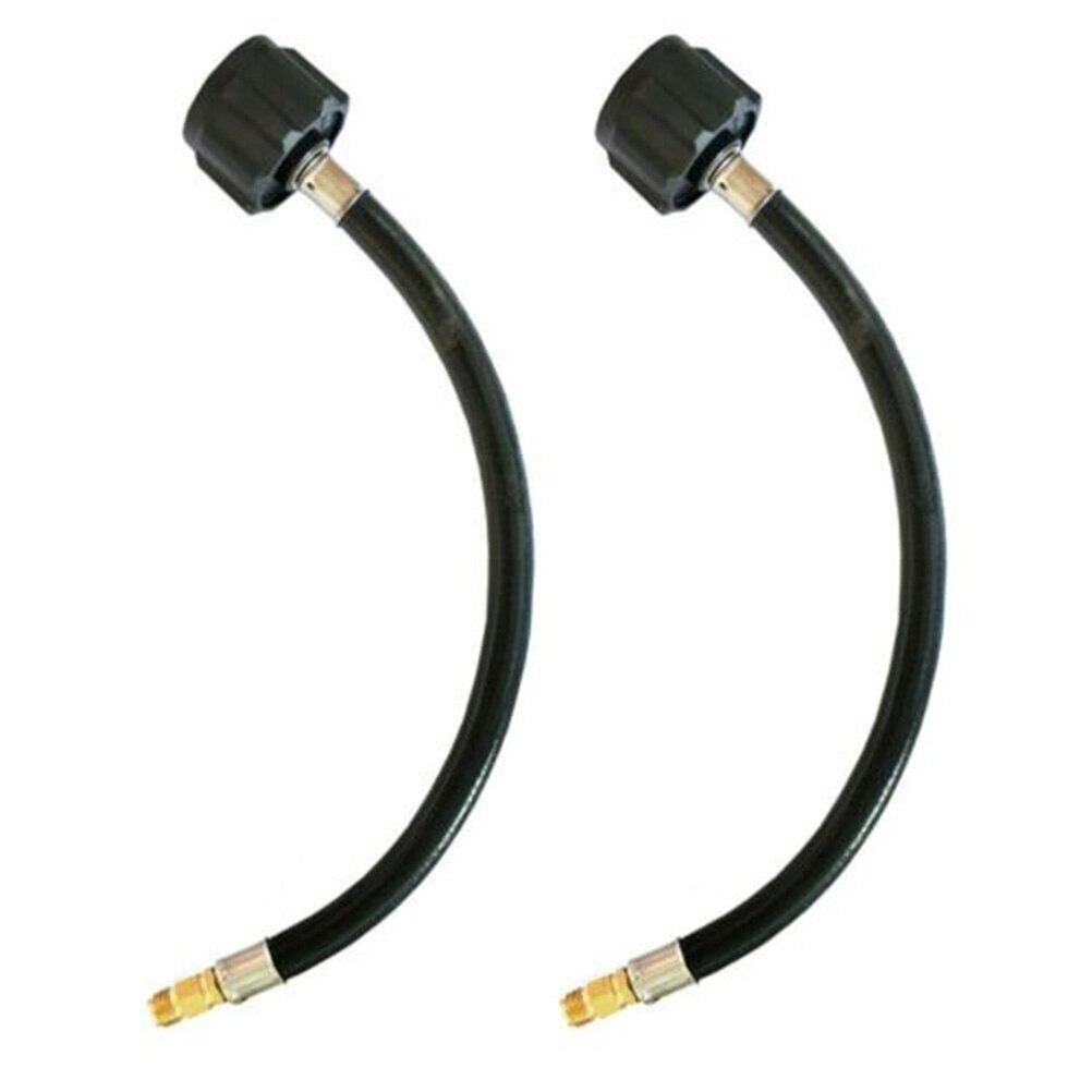 2PCS Gas Hose Cylinder Low Pressure Practical Gas Hose Connector For Kitchen Cooking Barbecue For RV