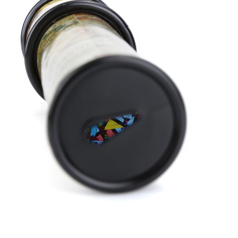 21cm Rotierenden Kaleidoskop freundlicher Spielzeug Wechselvolle Einstellbar Phantasie Farbige Quaddel Klassische Pädagogisches Spielzeug Farbe Zufalls Phantasie Farbe