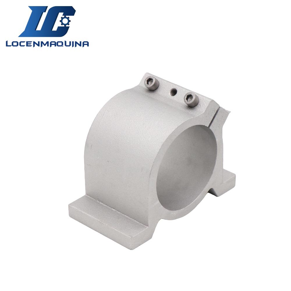 Cast Aluminum 65mm 80MM CNC Spindle Clamp for 1.5KW 2.2KW Spindle Tighten Tool