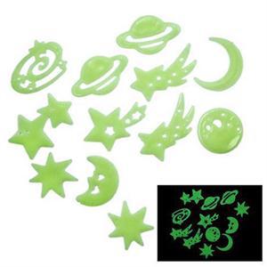 Mobile Phone Stickers Glow In The Dark Luminous PC Phone Decor Laptop Skin