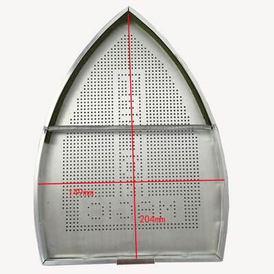 Steam And Dry Iron Bottom Case Teflon Thick Iron Shoe Anti-Light Anti-Coke Heat Resistant Iron Shoe Cover: Brown