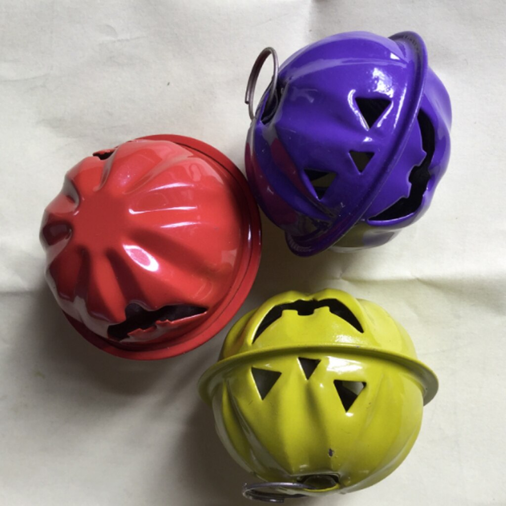20 st blandade jingle jul halloween pumpa bell pärla charm gör smycken