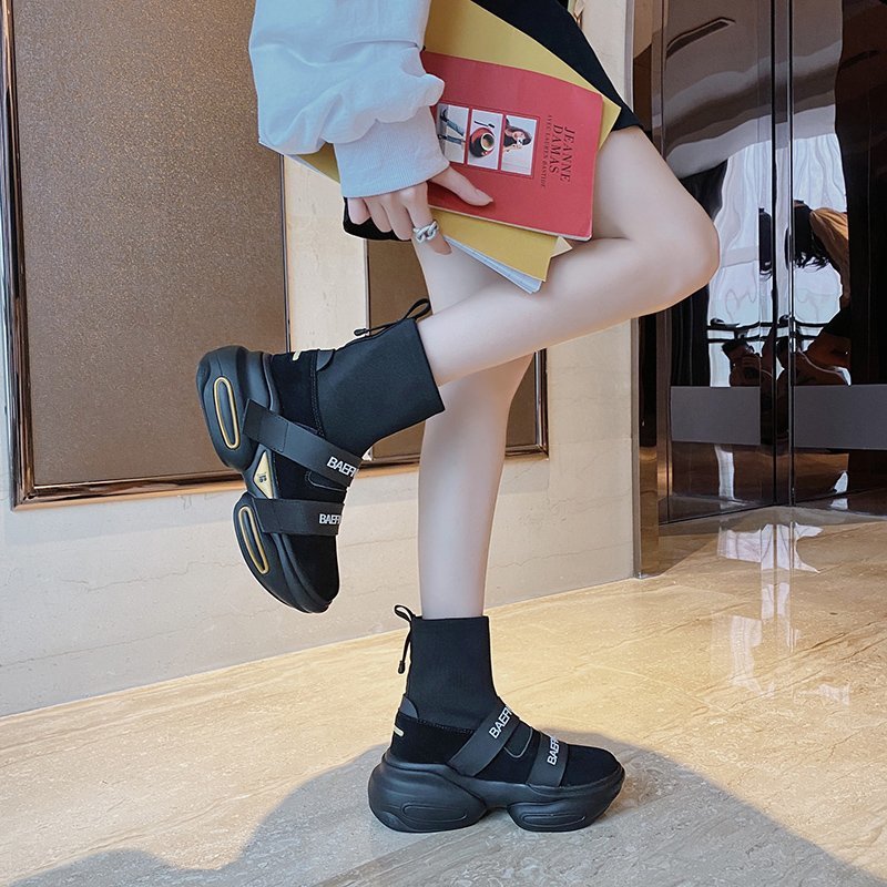 Plateauschoenen schoenen damesschoenen lolita schoenen damesschoenen schoenen voor dames sneakers damesschoenen: Zwart / 37