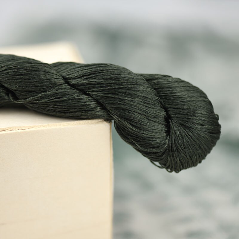 Zijde Borduurgaren/100% Zijden Draad/Hand Borduren Borduren Kruissteek/Verdorde Groen/7 Pure Kleuren: 6