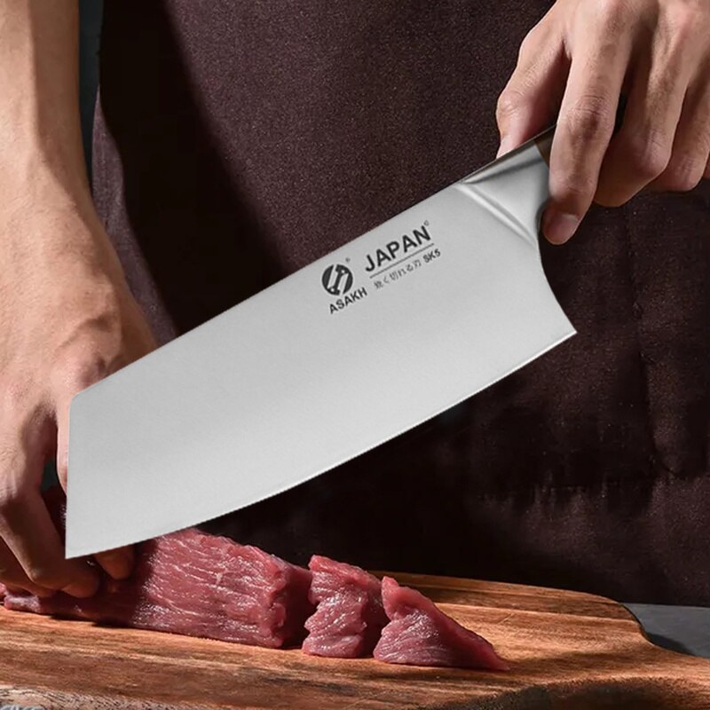 Roestvrij Staal Japanse Chef Messen Set Vlees Vis Groenten Hakken Hakmes Slagersmes Chinese Keuken Mes Met Geschenkdoos