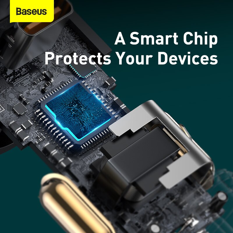 Baseus 120W Auto Ladung Schnell Ladegerät mit Zigarette Leichter Telefon ladegerät Arbeit mit Auto von 12V zu 24V Für IPhone Huawei Samsung