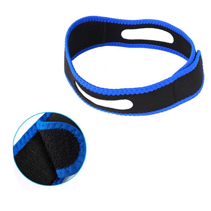 Ceinture Menton Anti Ronflement Néoprène Apnée Sommeil - Foto 4