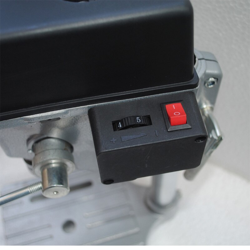 Minimáquina perforadora de 240W, taladro eléctrico para banco, broca de mesa de 0,6-6,5mm, herramientas eléctricas para madera y Metal