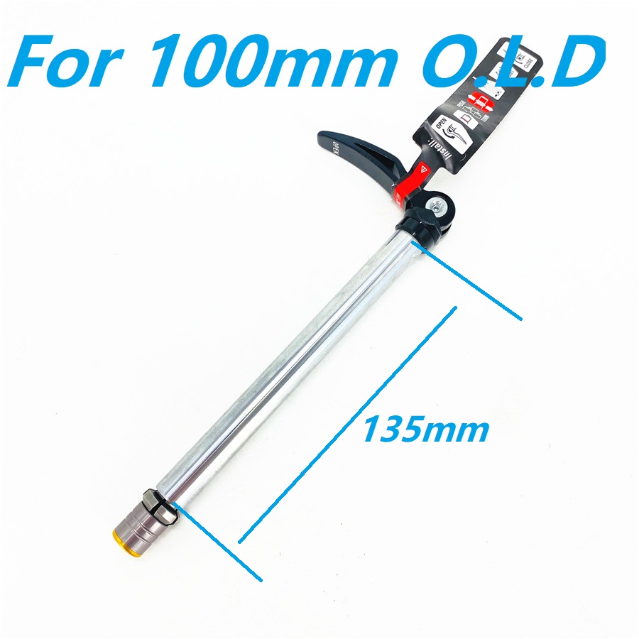 Original SR SUNTOUR Q-LOC2 Bicycle Quick Release Lever Through Axle 15mm * 100mm 15mm * 110mm Bike Front Wheel Hubs Thru Axle: WHITE