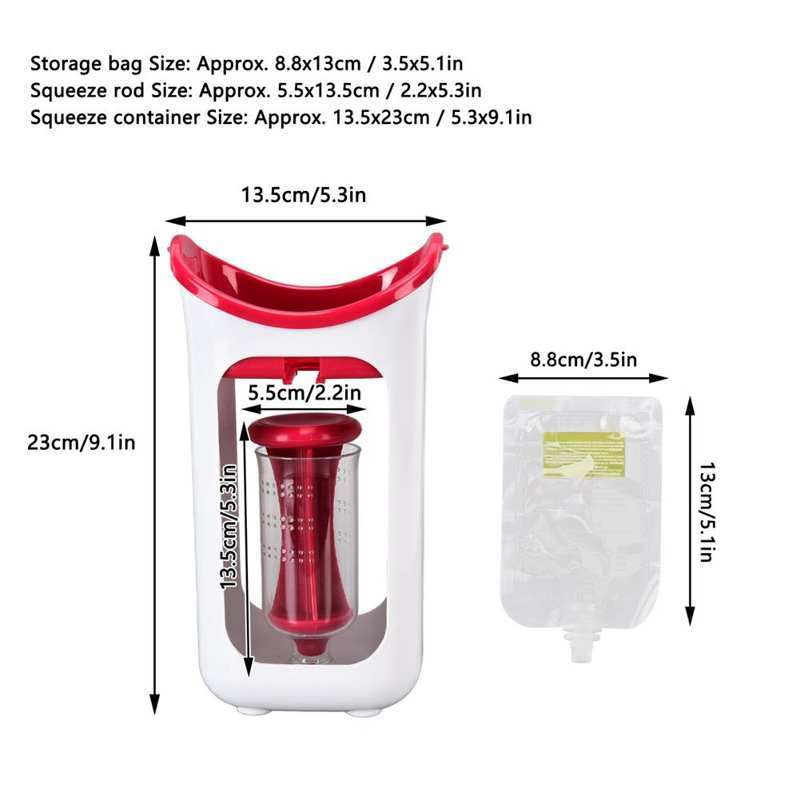 Baby Food Processor Portable Puree Squeezer Baby Food Maker for Kitchen for Home for Restaurant