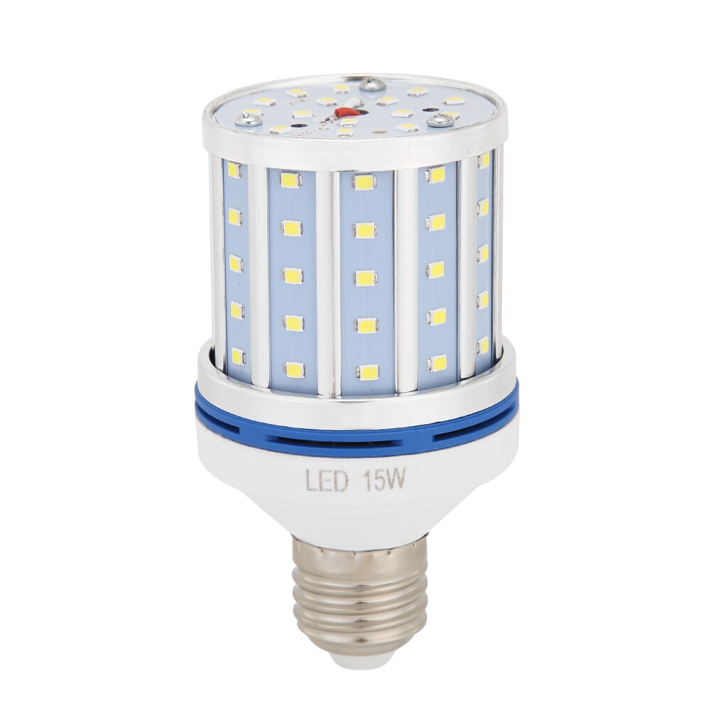 LED High Power Bulb E26/E27 Corn Light Aluminum Chandelier White Light Energy Saving Light Bulb for Home Living Room Bedroom: 15w